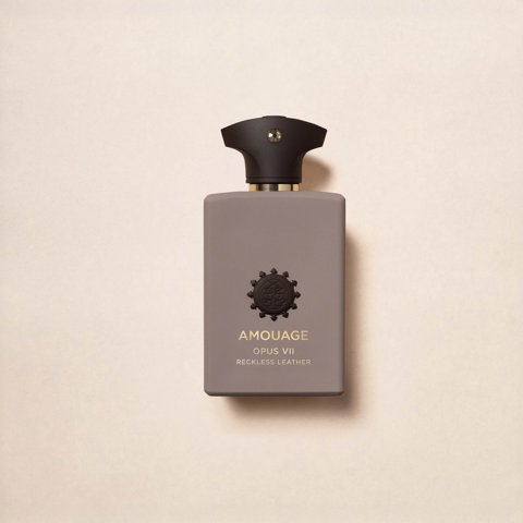 Amouage Opus VII Reckless Leather Eau de Parfum bottle