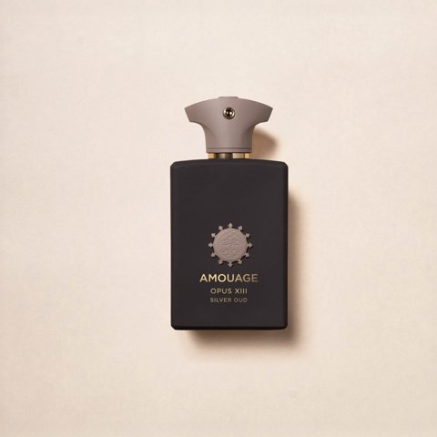 Amouage Opus XIII Silver Oud Eau de Parfum bottle