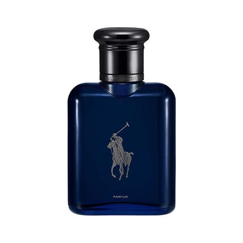 Ralph Lauren Polo Blue Parfum bottle