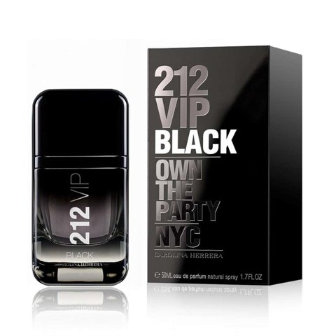 Carolina Herrera 212 For Him Vip Black Eau de Parfum bottle