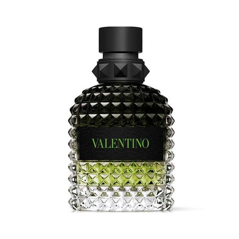 Valentino Born in Roma Uomo Green Stravaganza Eau de Toilette bottle