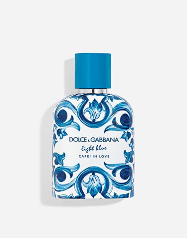 Dolce & Gabbana Light Blue Capri in Love Pour Homme Eau de Parfum bottle